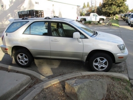 2000 LEXUS RX300 PEARL WHITE 3.0L AT 4WD Z15045